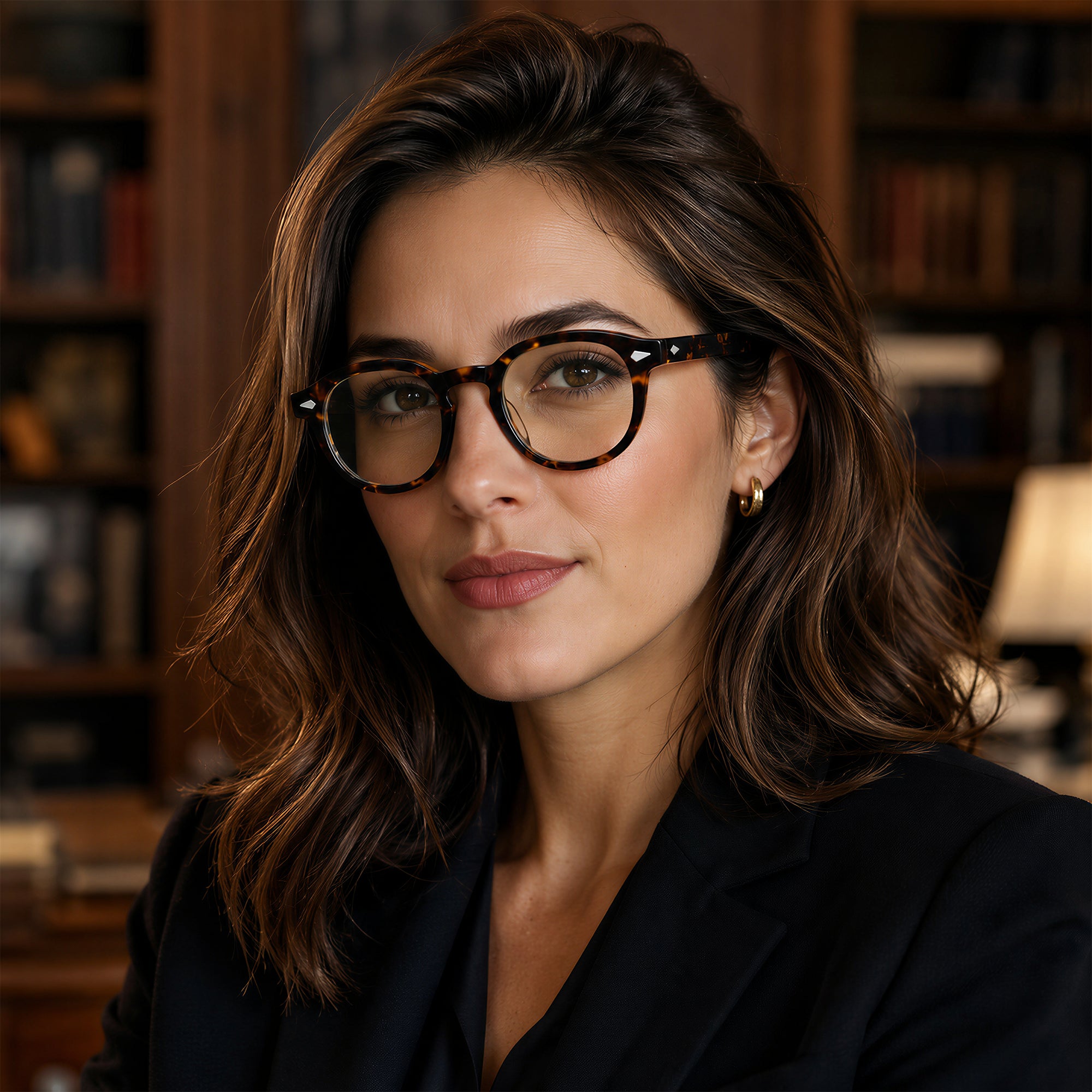 Modena Rounded Acetate Blue Light Glasses