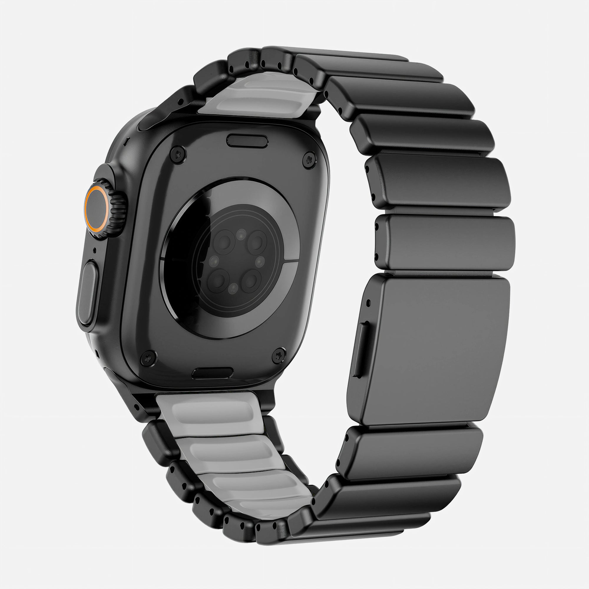 Titanium Silicone Hybrid Band for Apple Watch