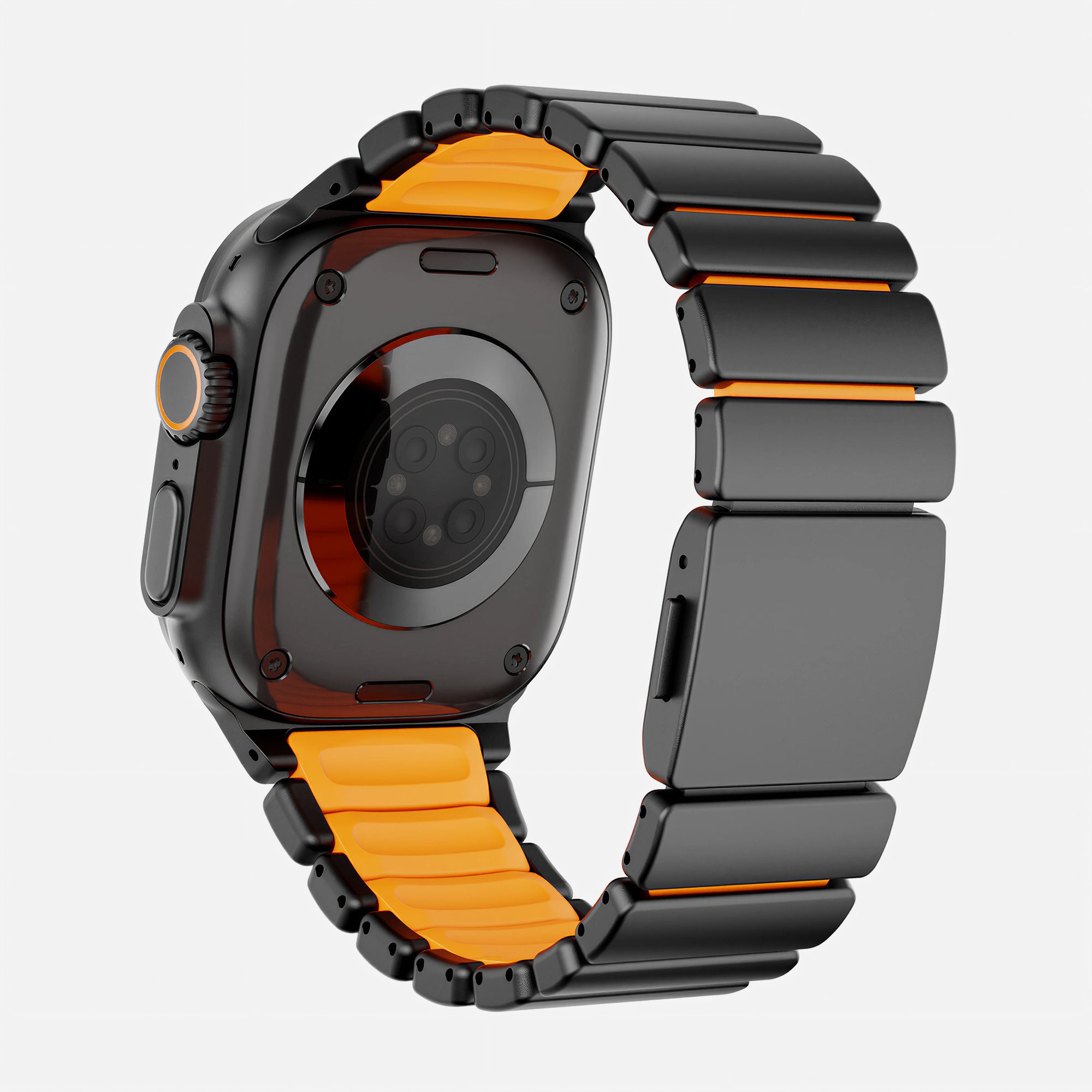 Titanium Silicone Hybrid Band for Apple Watch