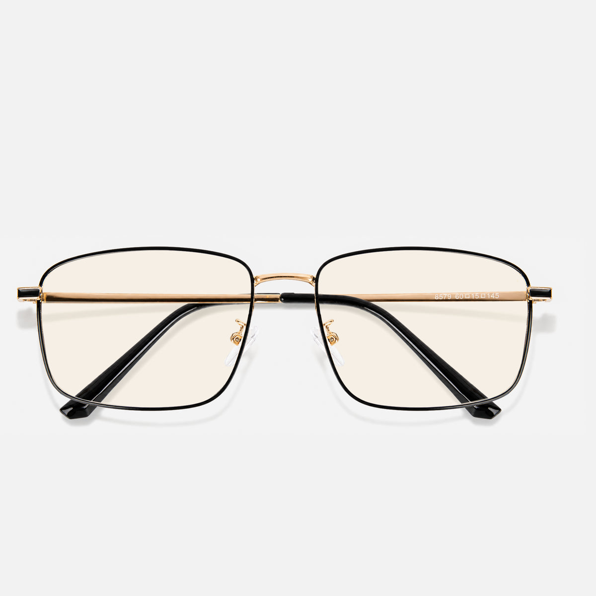 Capri Titanium Square Blue Light Glasses
