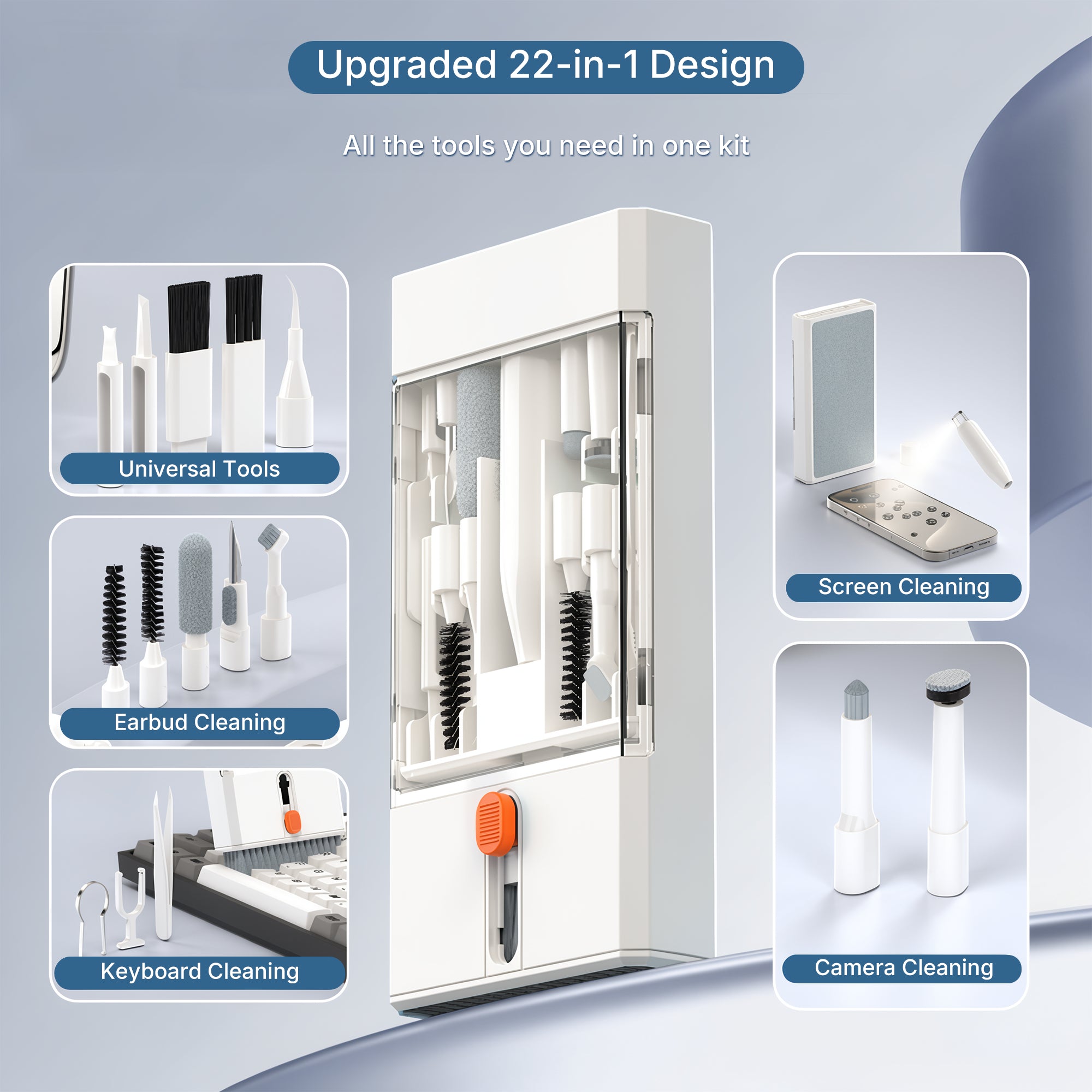 22 in 1 Multi Function Electronics Cleaning Kit