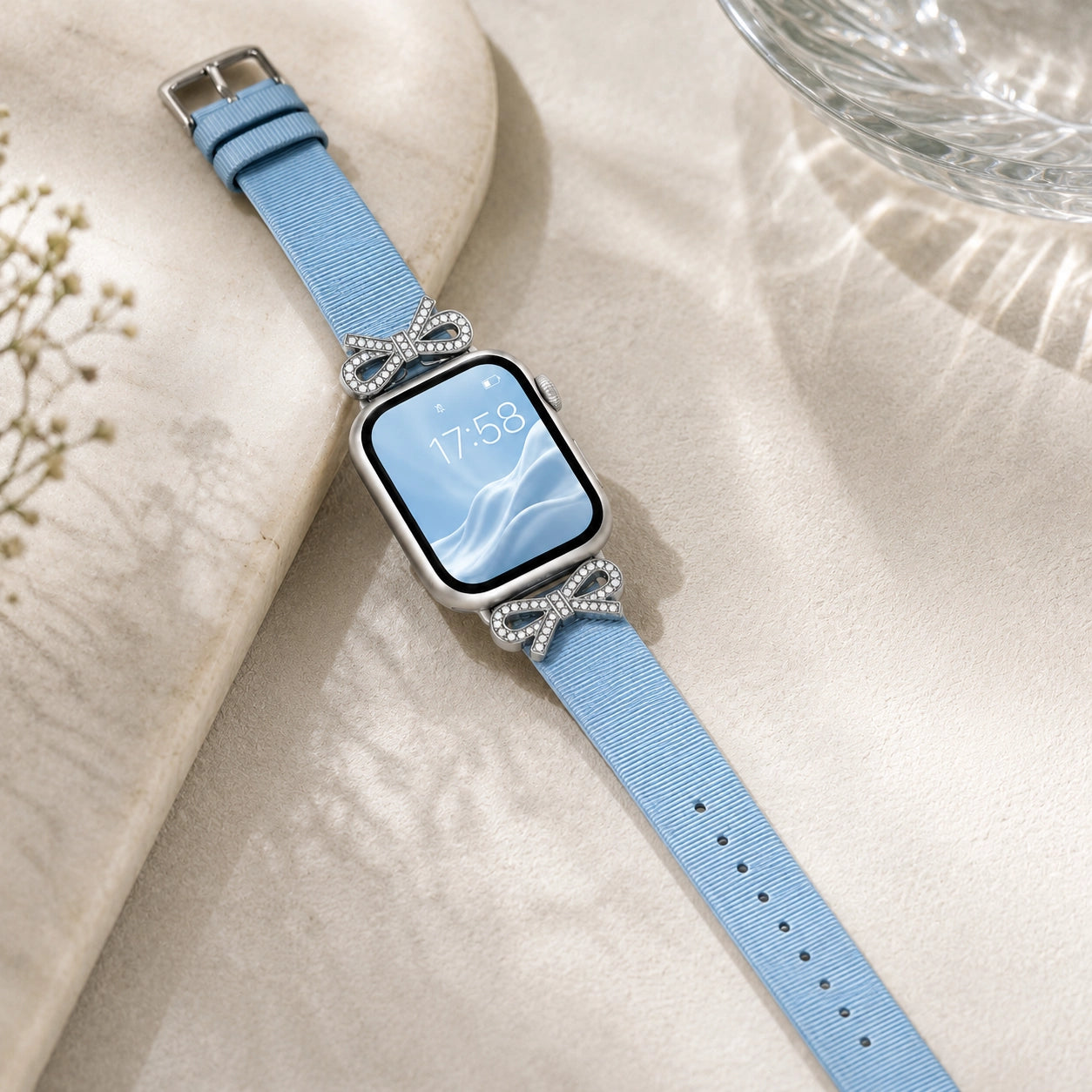 Crystal Bowknot Watch Band for Apple Watch