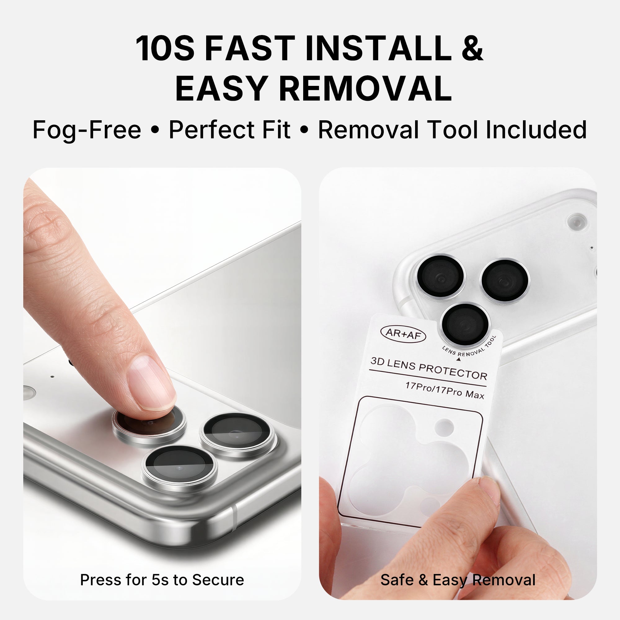Camera Lens Protector For iPhone 17 Pro/Pro Max