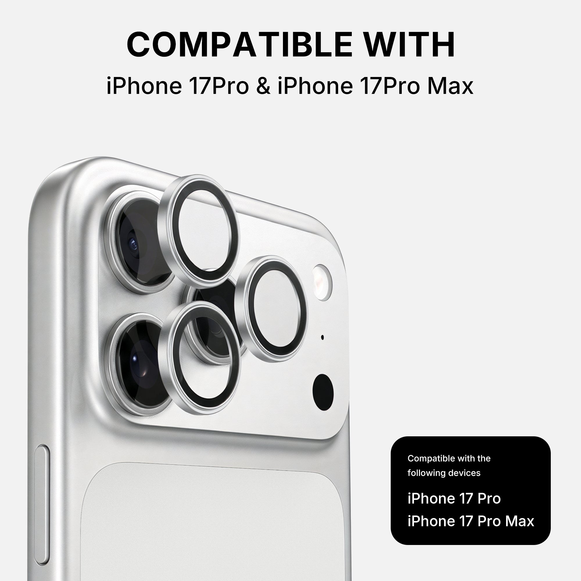 Camera Lens Protector For iPhone 17 Pro/Pro Max