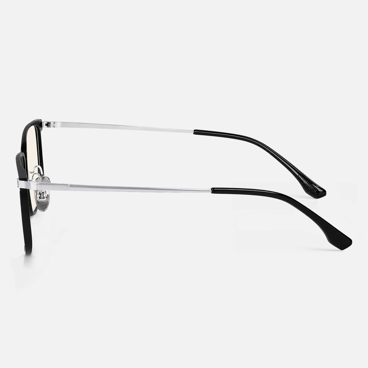Parma Titanium Square Blue Light Glasses