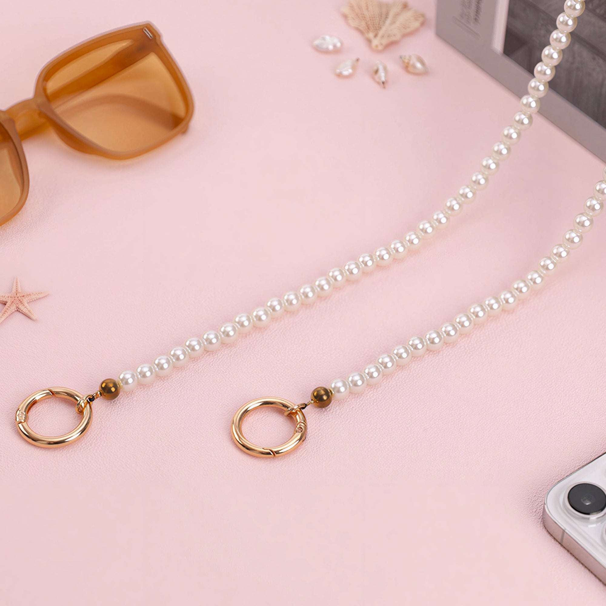 Pearl Crossbody Phone Strap