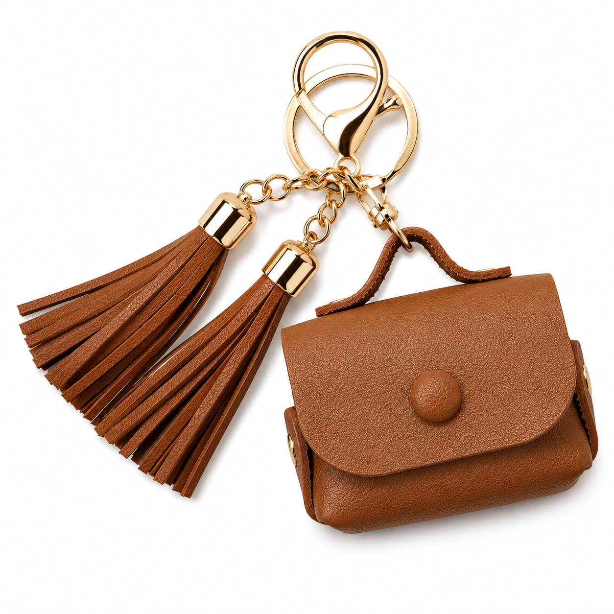 Retro Faux Leather Case for AirPods