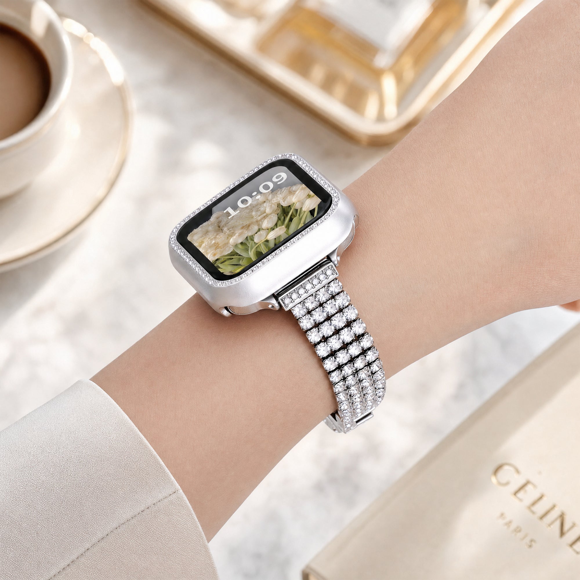 Rhinestone Metal Band for Apple Watch