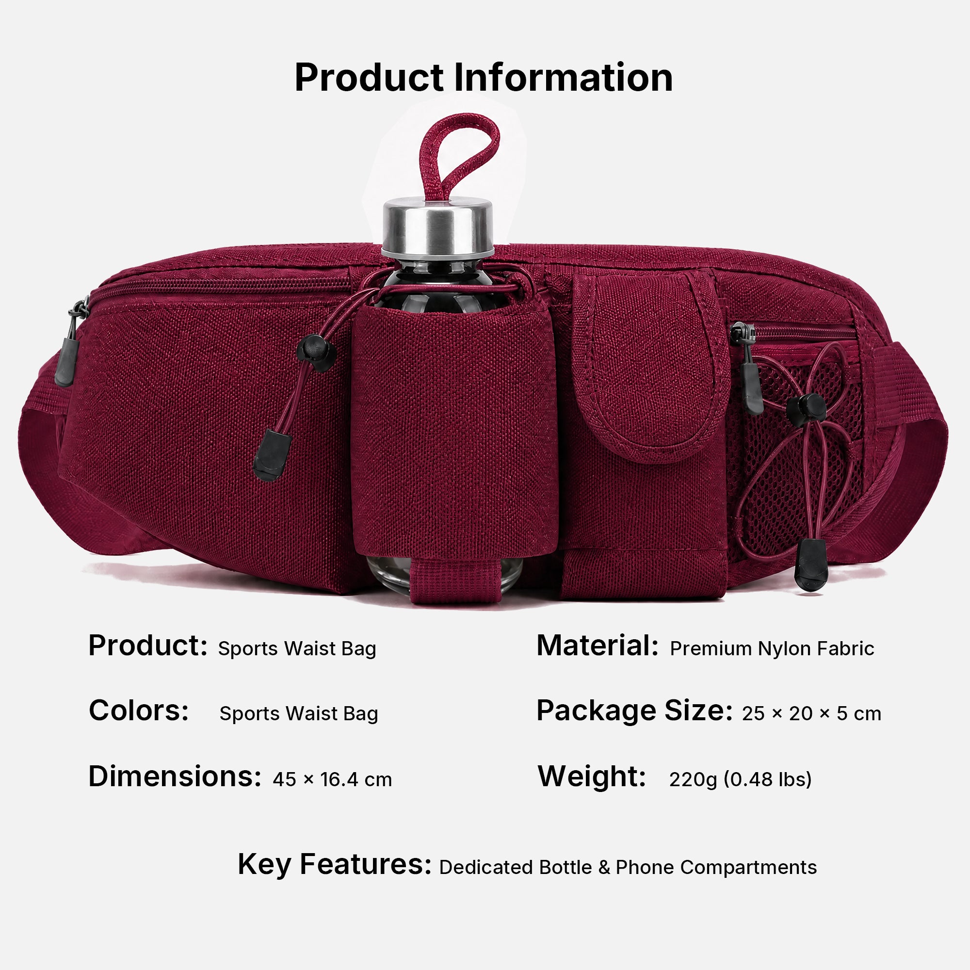 Multi-function Adjustable Running Waist Pack