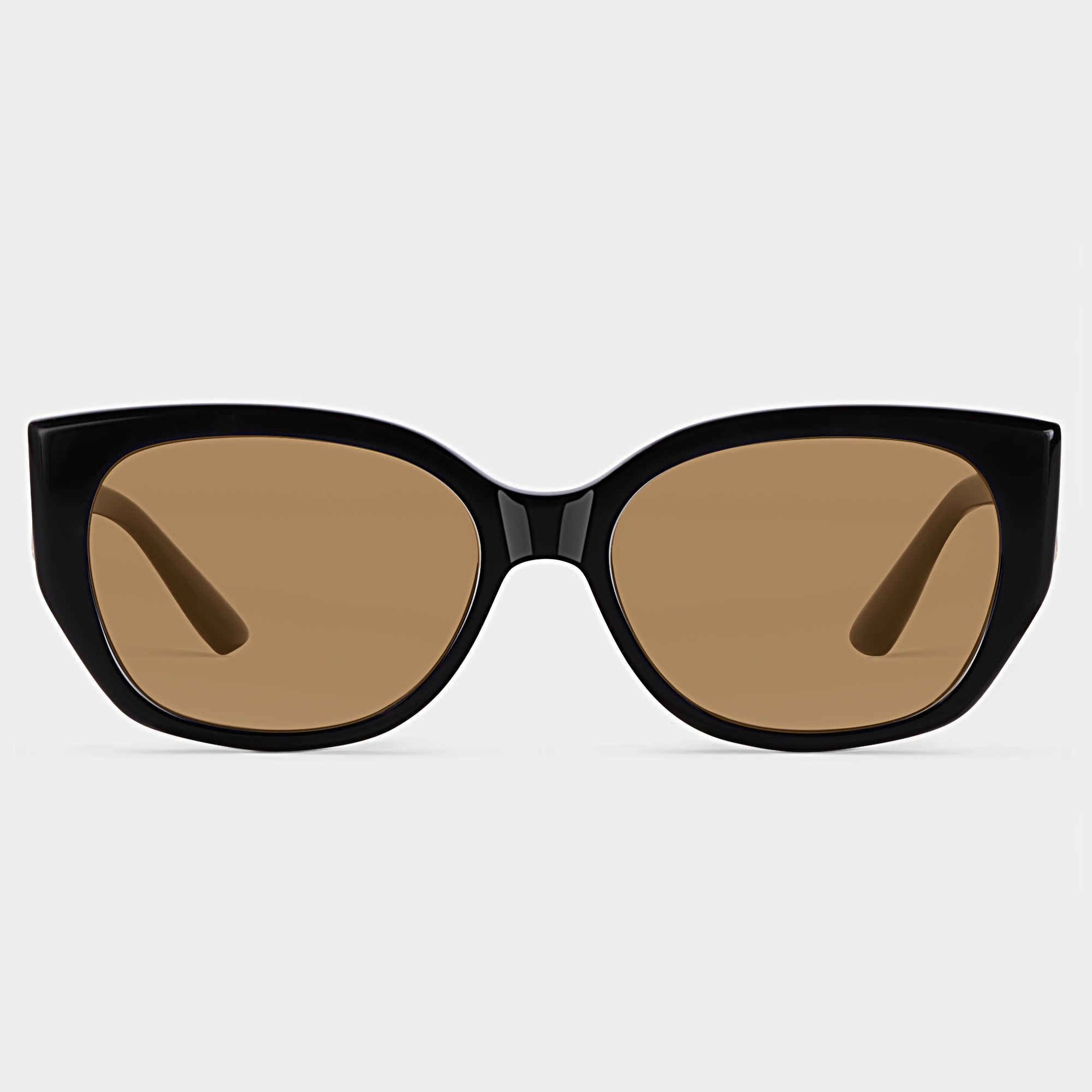 Bold Black Cat Eye Frames Sunglasses