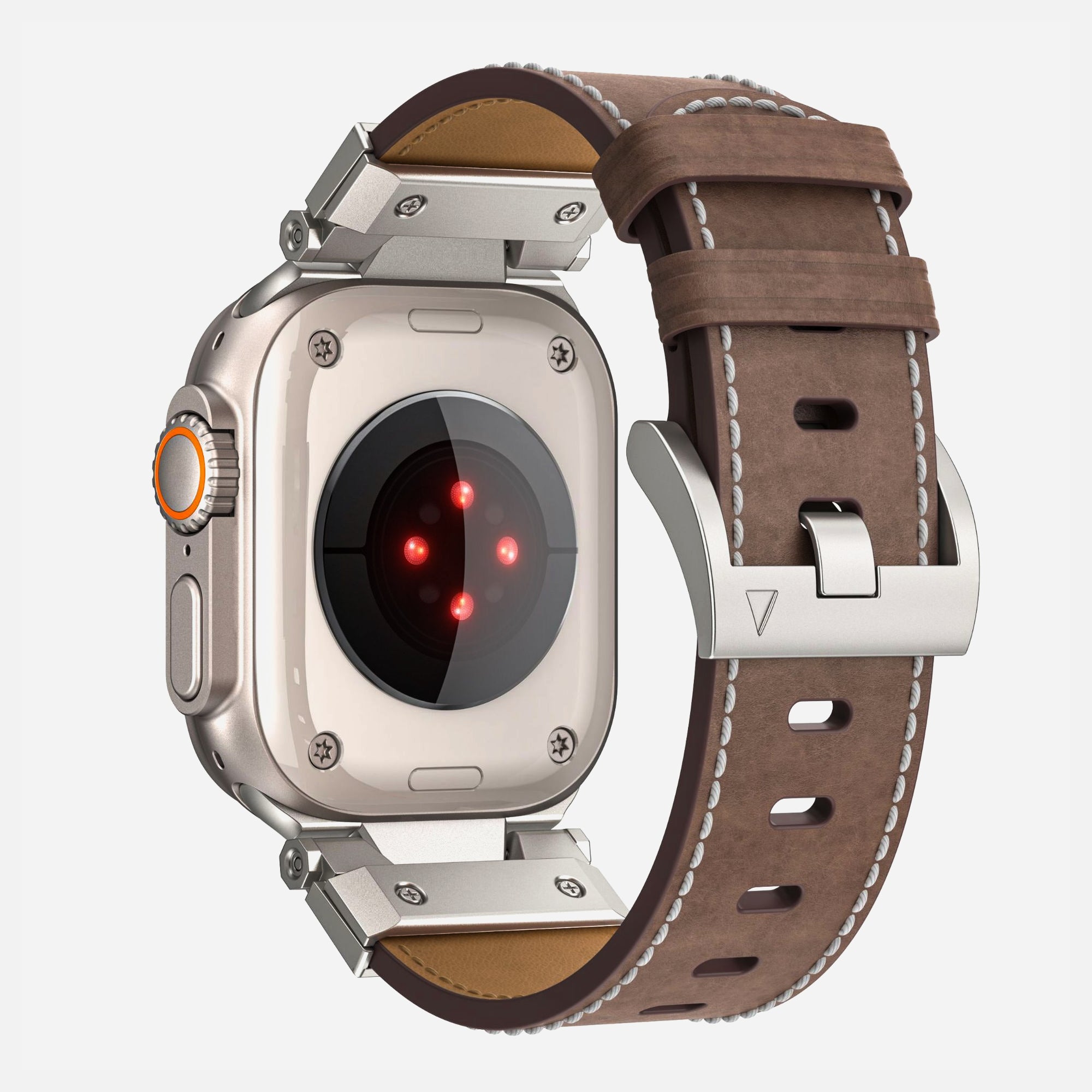 Tactical Leather Band for Apple Watch