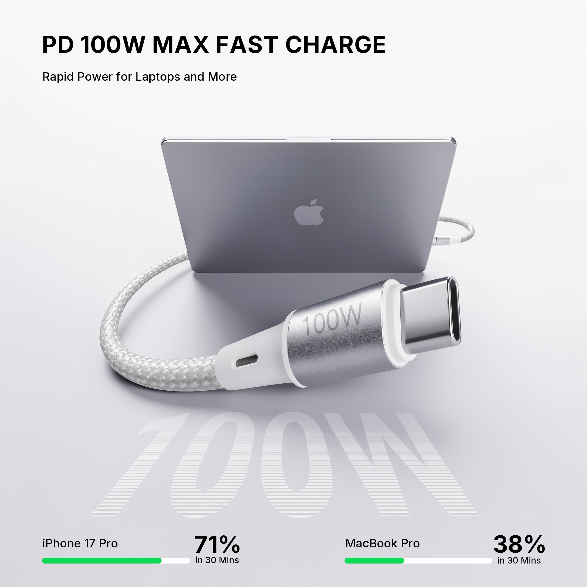 2-in-1 Watch & USB-C Cable (100W)