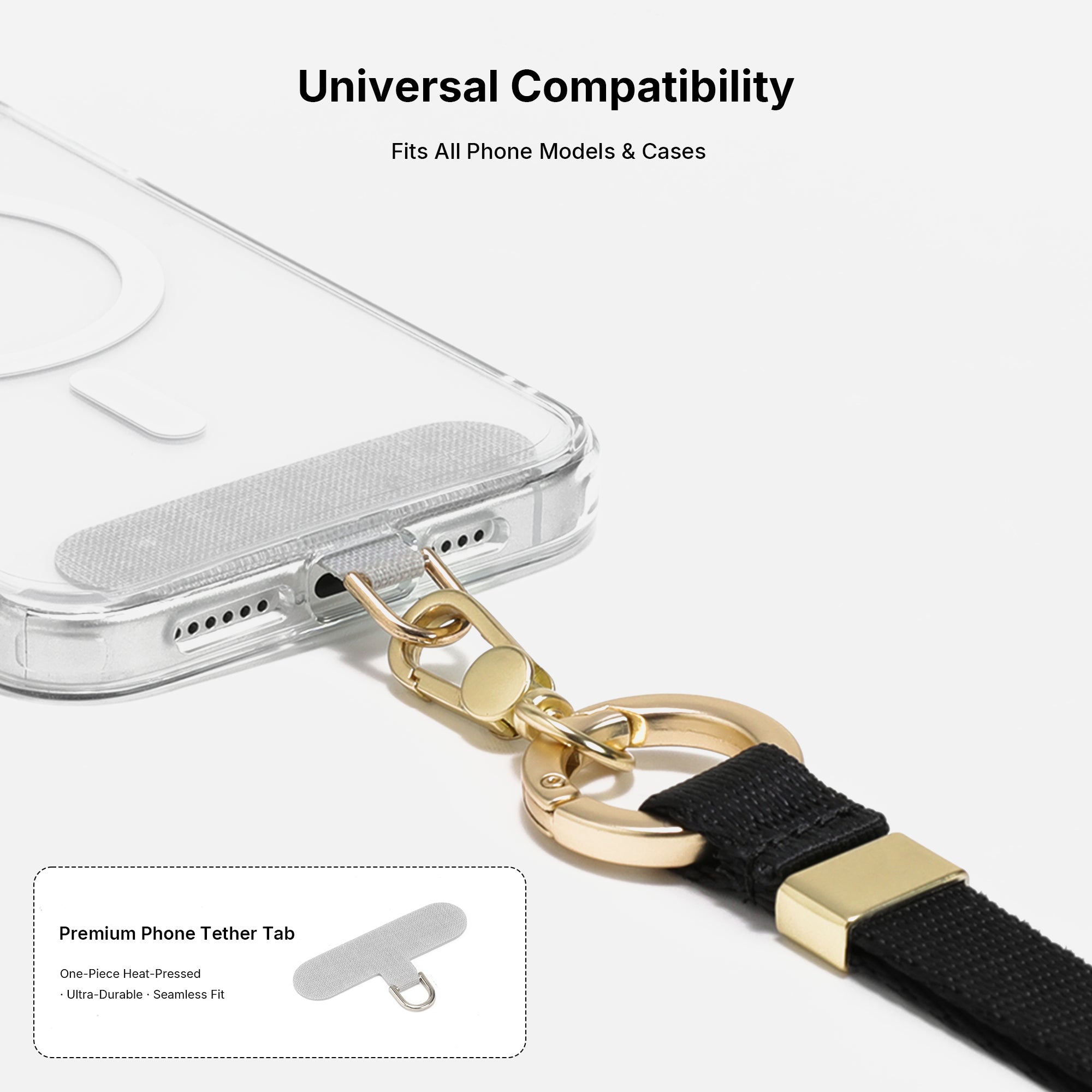 Ultra-Comfort Wide Phone Strap
