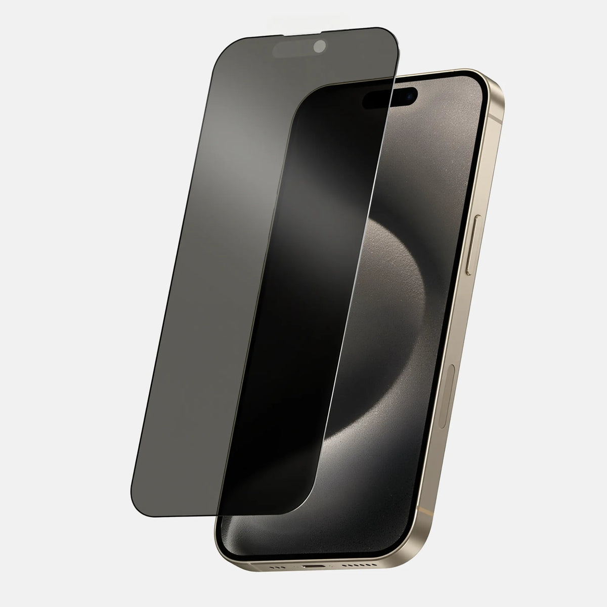Ultra HD & Privacy Glass Screen Protector for iPhone 15 PRO