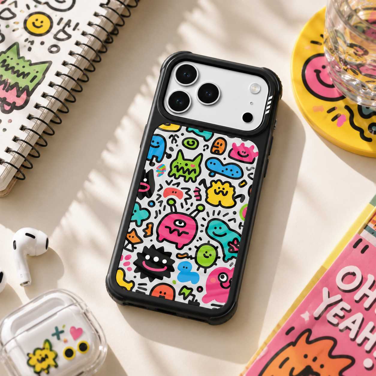Graffiti Monsters iPhone Case for 17 / PRO / PRO MAX