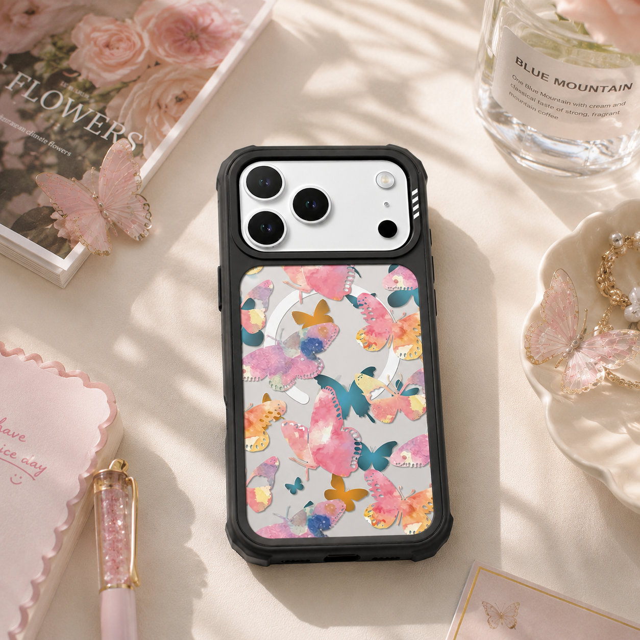 Pastel Butterflies iPhone Case for 17 / PRO / PRO MAX