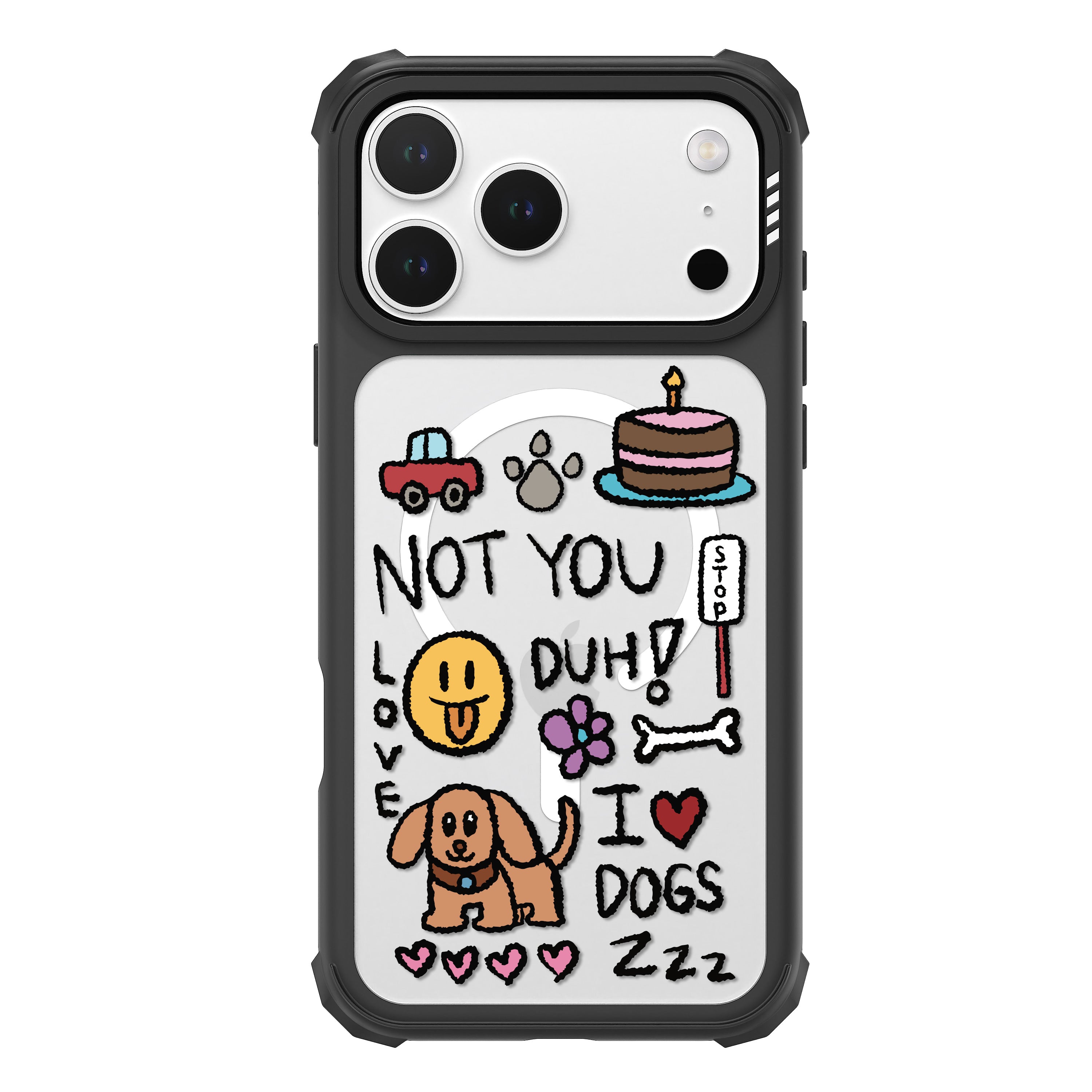 Dog Doodles iPhone Case for 17 / PRO / PRO MAX