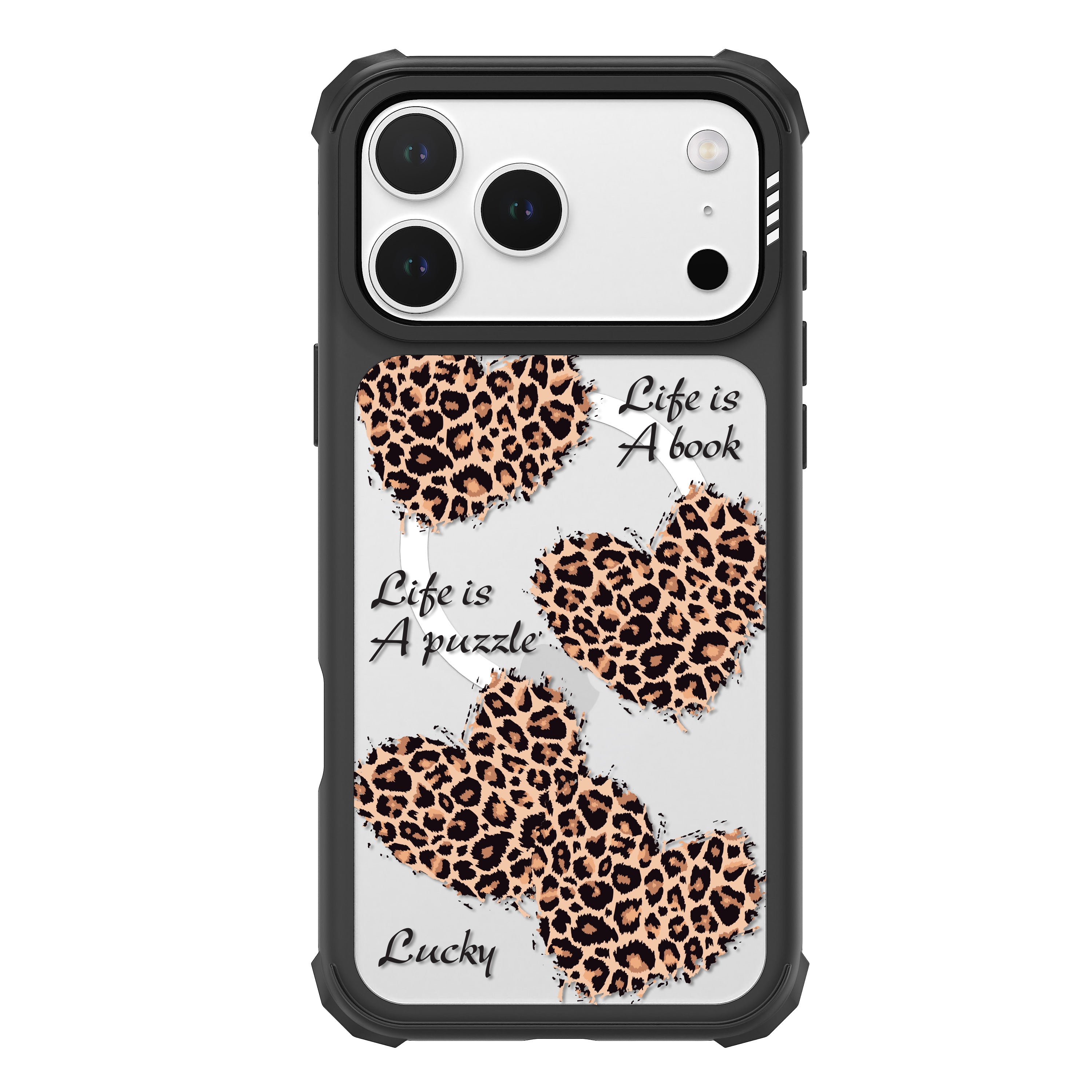 Leopard Love iPhone Case for 17 / AIR / PRO / PRO MAX