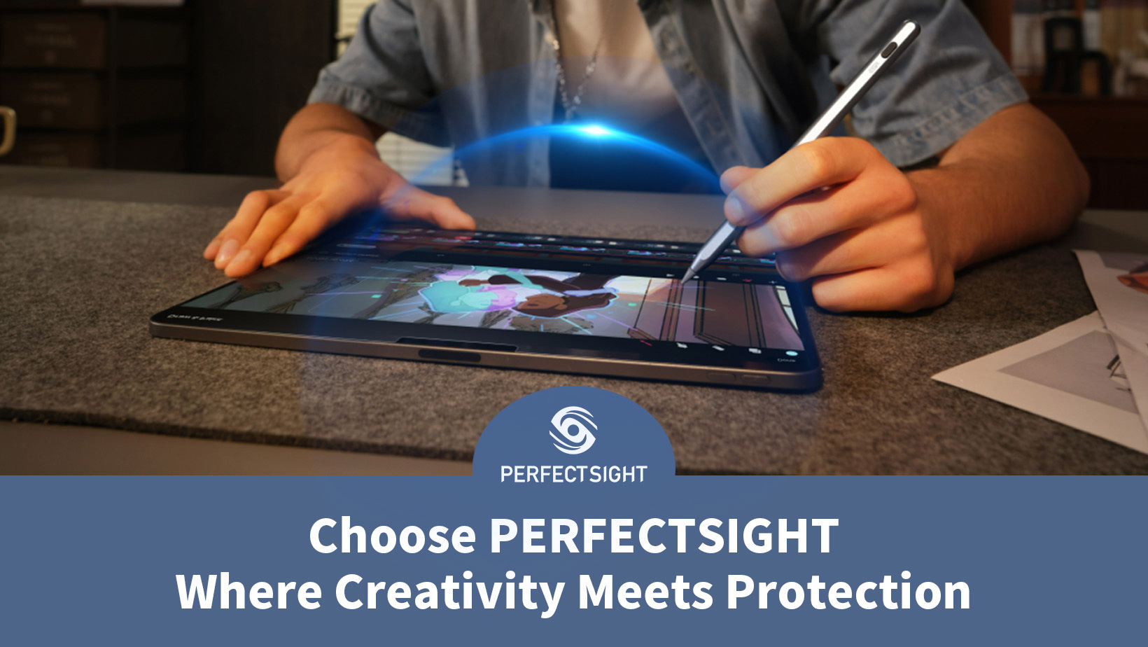 Blue Light Filter Screen Protector — PERFECTSIGHT