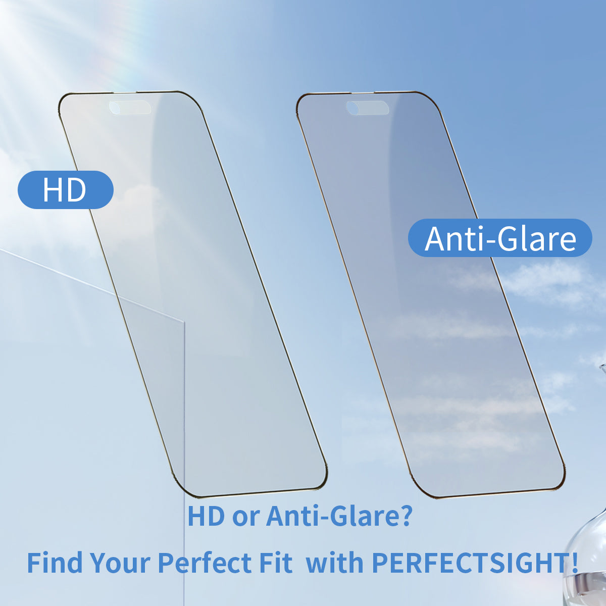 The Difference Between the HD Screen Protector and the AG Screen Protector