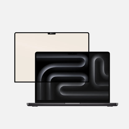 Anti Glare Matte Glass Screen Protector for 16-inch Macbook Pro (M1¨CM5, 2021-2026)