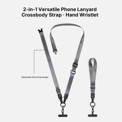 Adjustable  2 in 1 Utility Crossbody Phone Strap