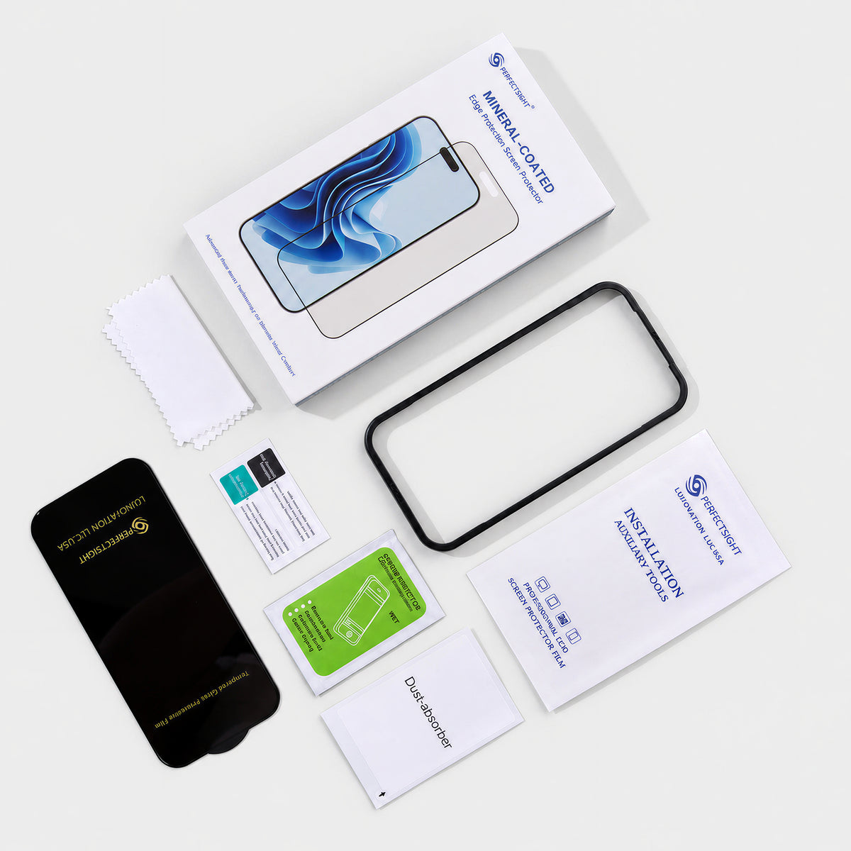 Anti Glare Matte Glass Screen Protector for iPhone 15