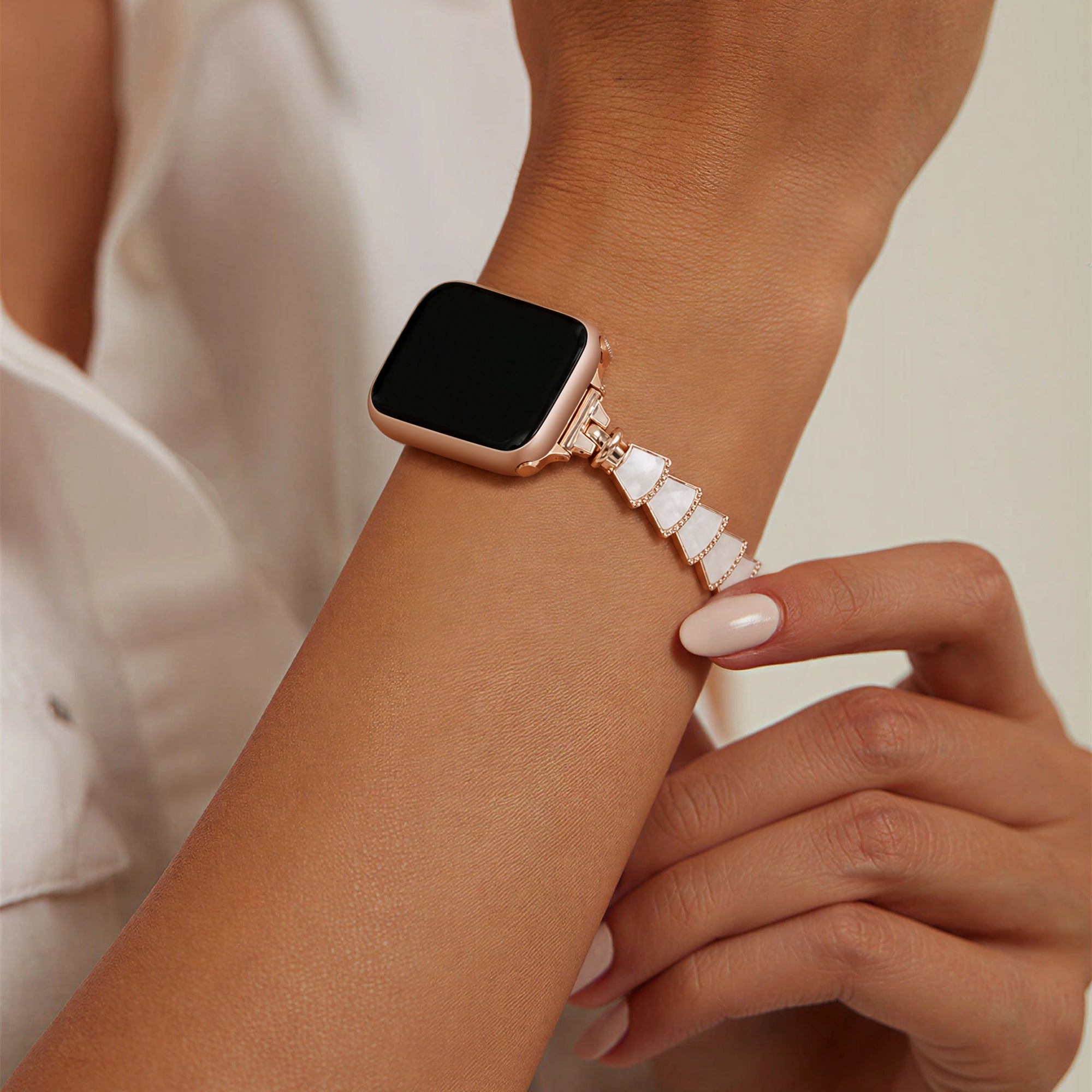 Golden Shell Band for Apple Watch