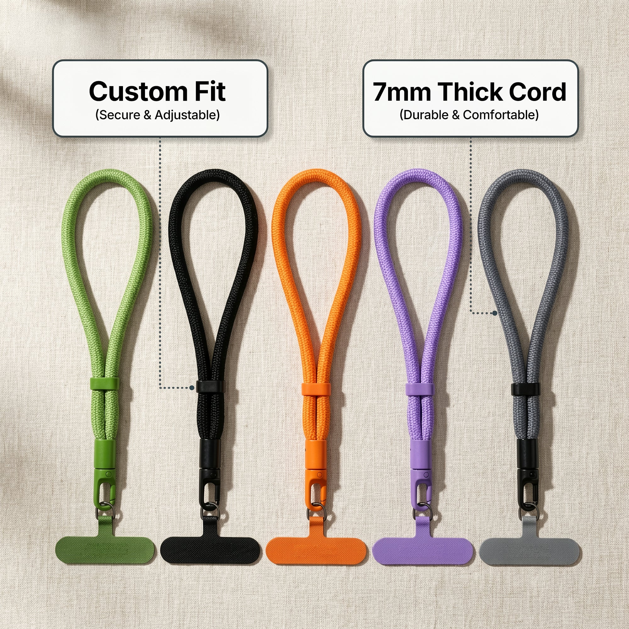 Adjustable Phone Wrist Strap