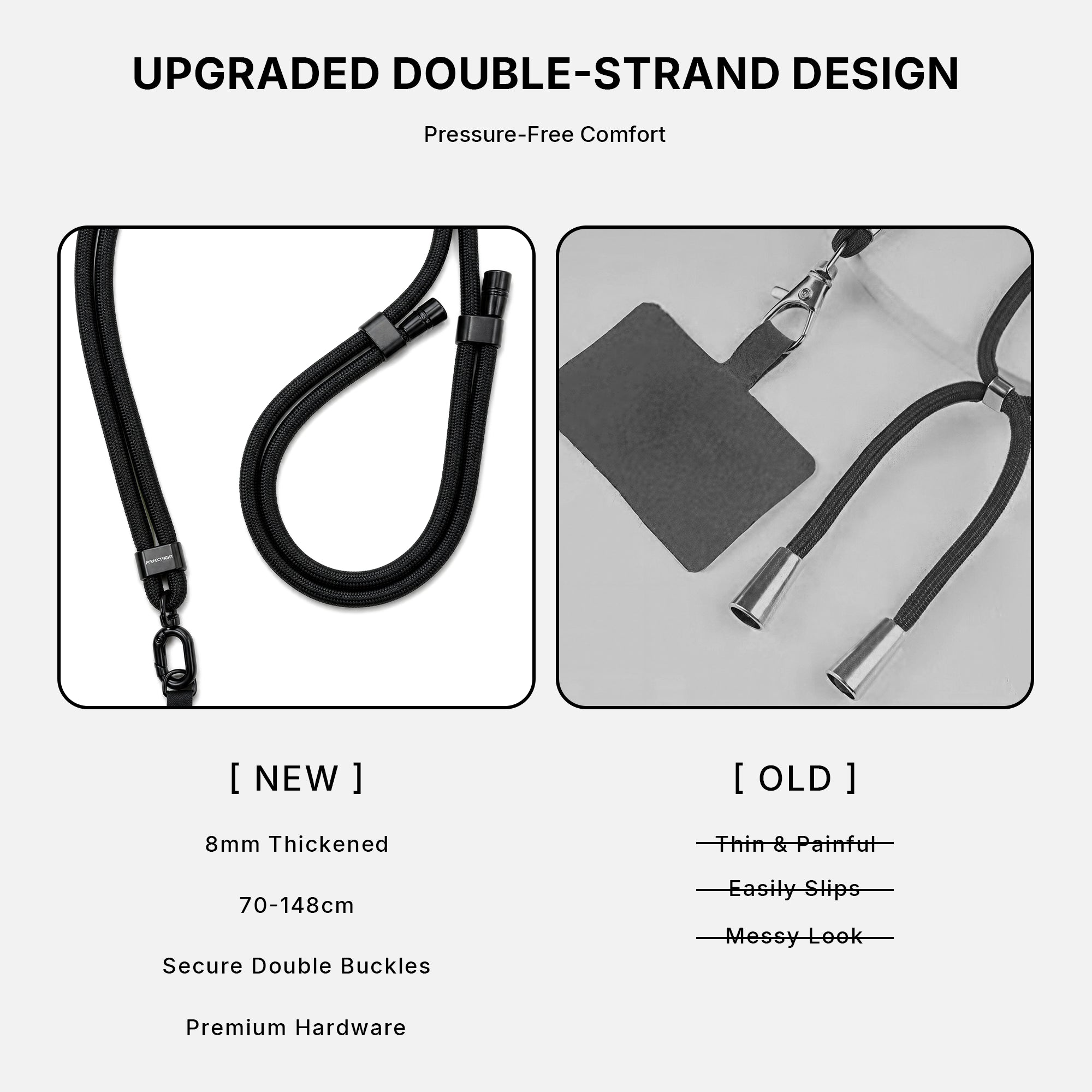 Stylish Adjustable Crossbody Phone Strap