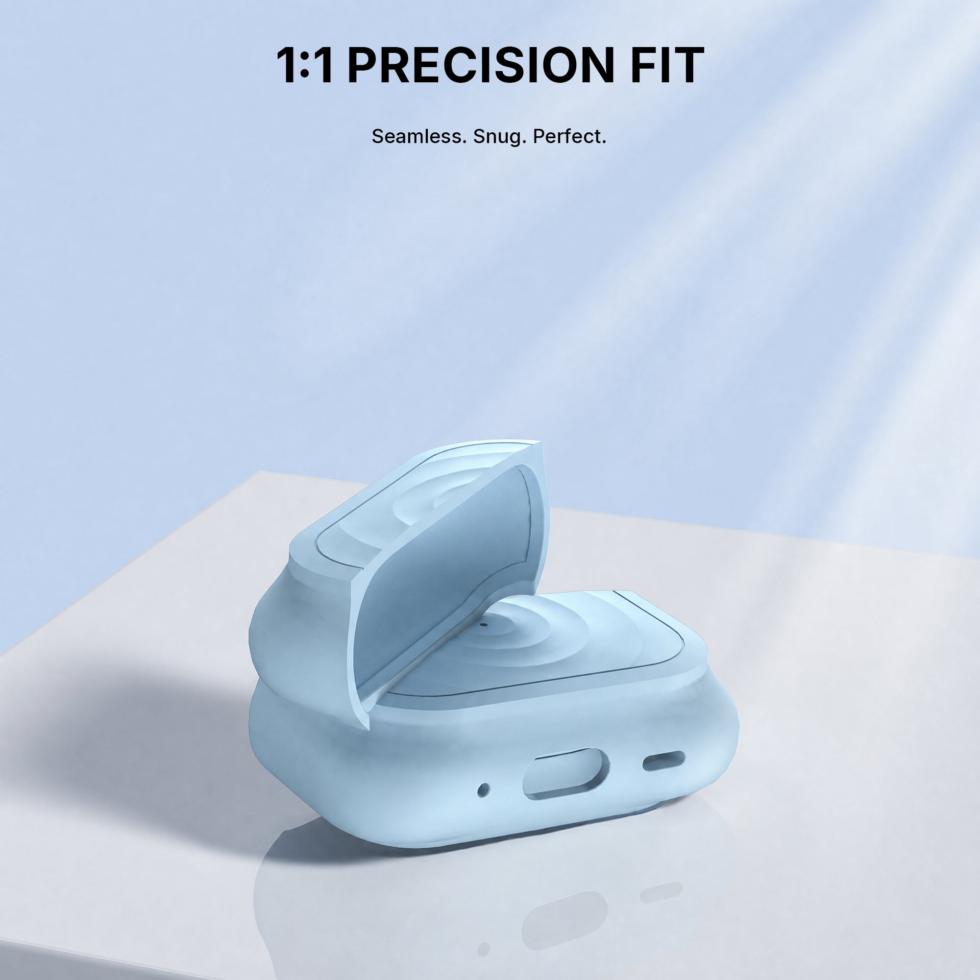 Ripple Texture Silicone Case for AirPods 4