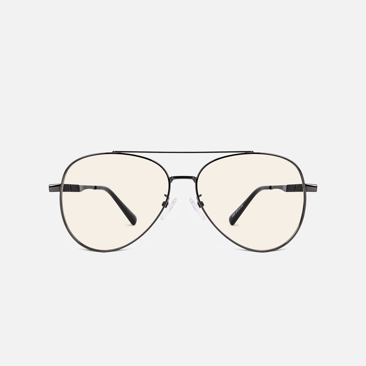 Amalfi Titanium Aviator Blue Light Glasses