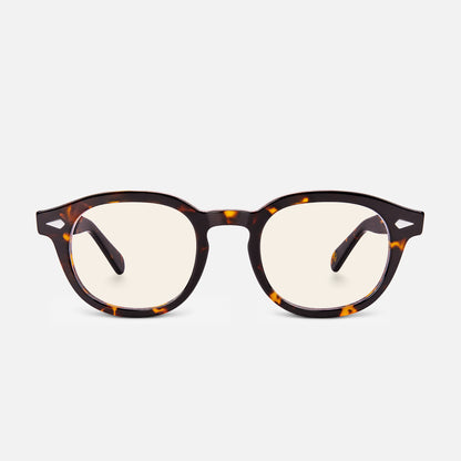 Modena Rounded Acetate Blue Light Glasses