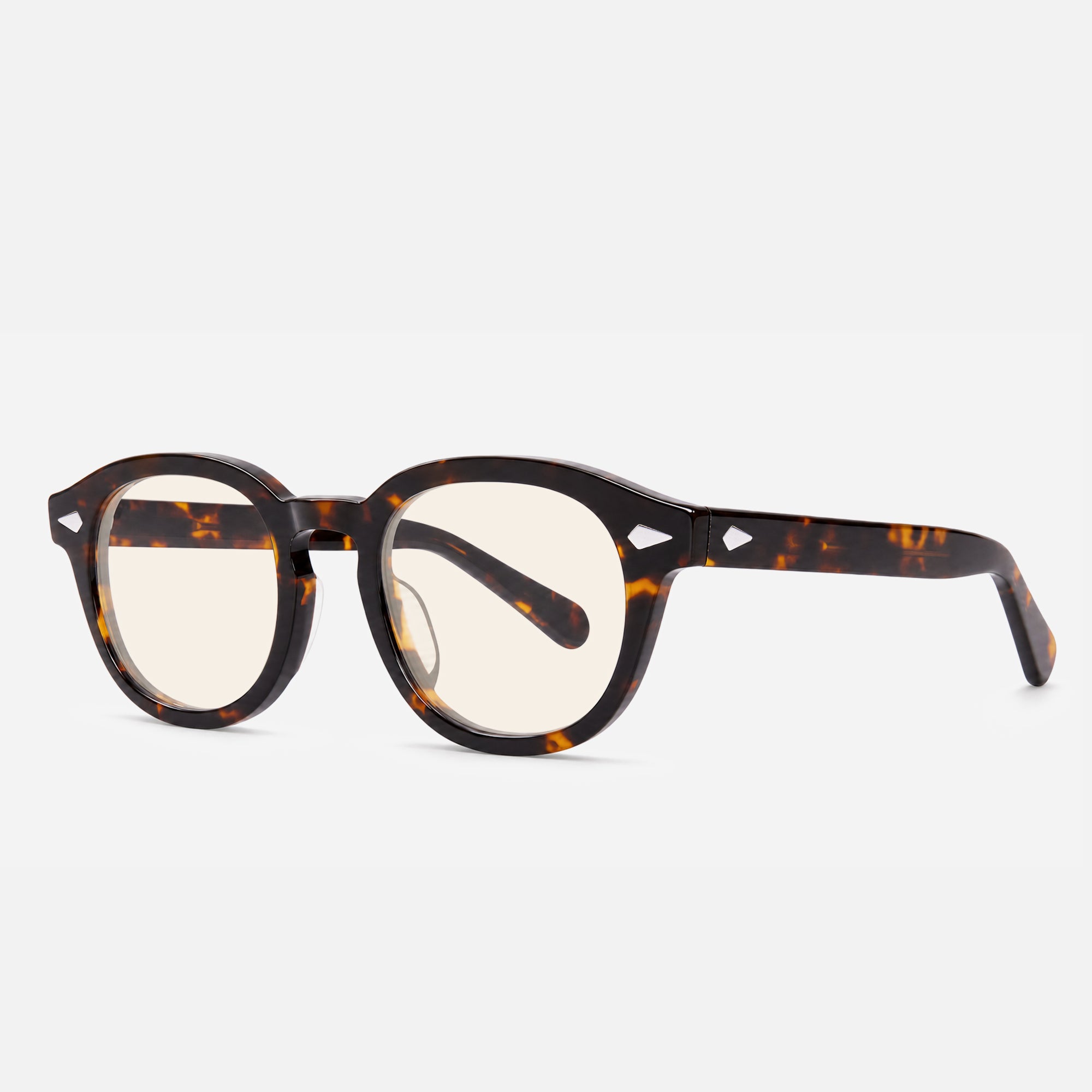 Modena Rounded Acetate Blue Light Glasses