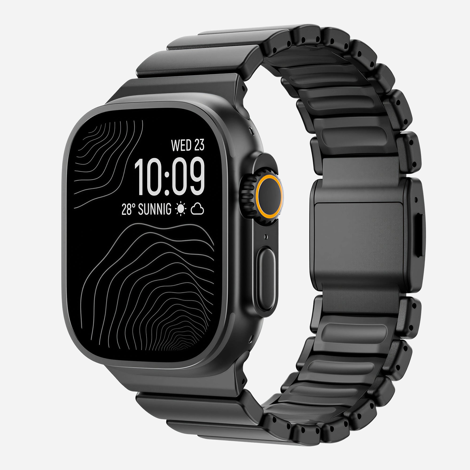 Titanium Silicone Hybrid Band for Apple Watch