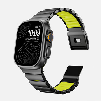 Titanium Silicone Hybrid Band for Apple Watch