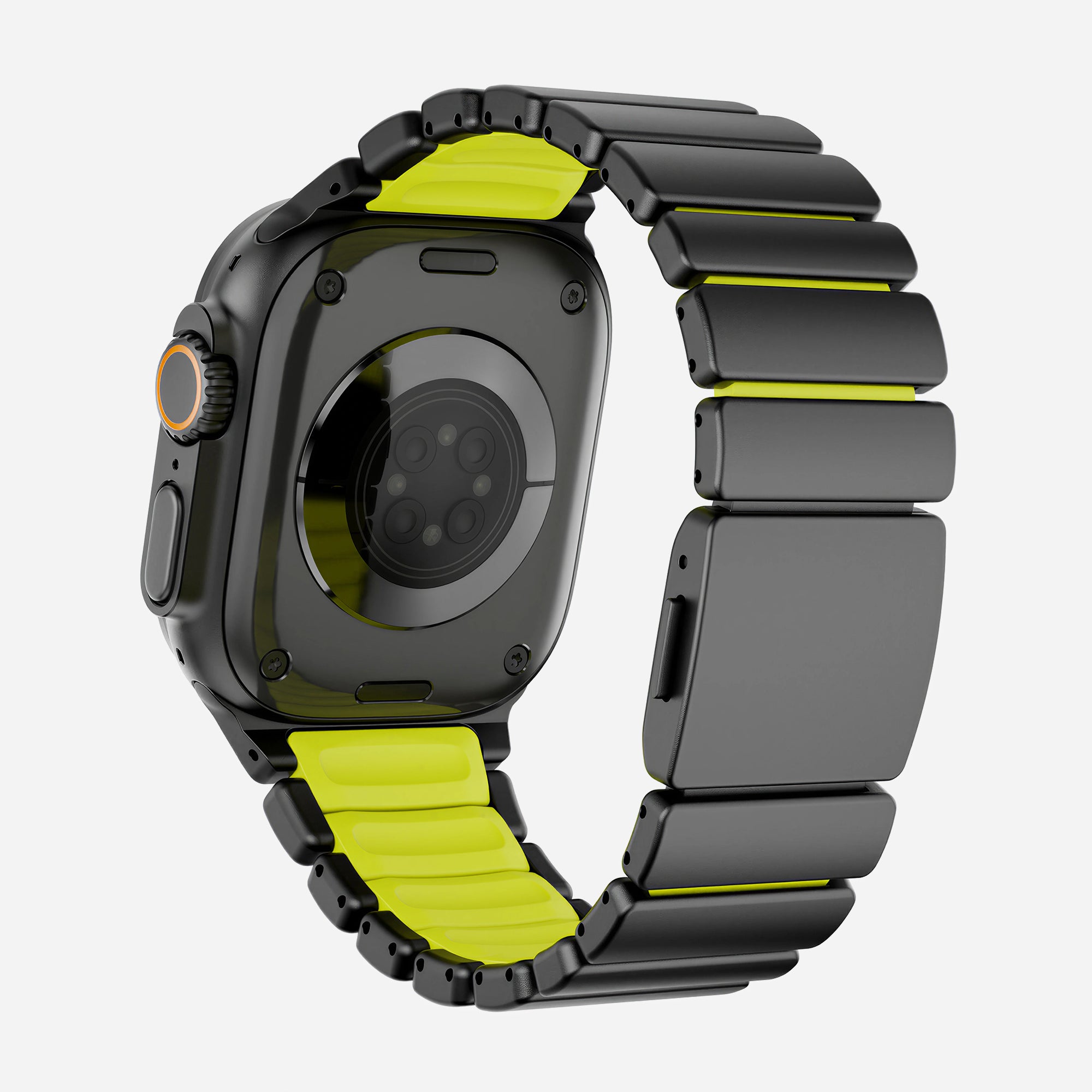 Titanium Silicone Hybrid Band for Apple Watch
