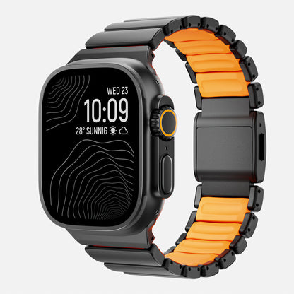 Titanium Silicone Hybrid Band for Apple Watch
