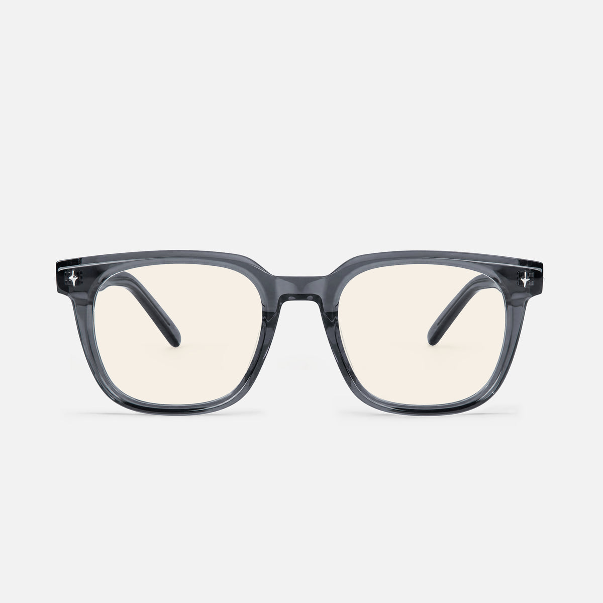Bologna Square Acetate Blue Light Glasses