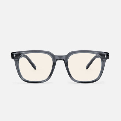 Bologna Square Acetate Blue Light Glasses