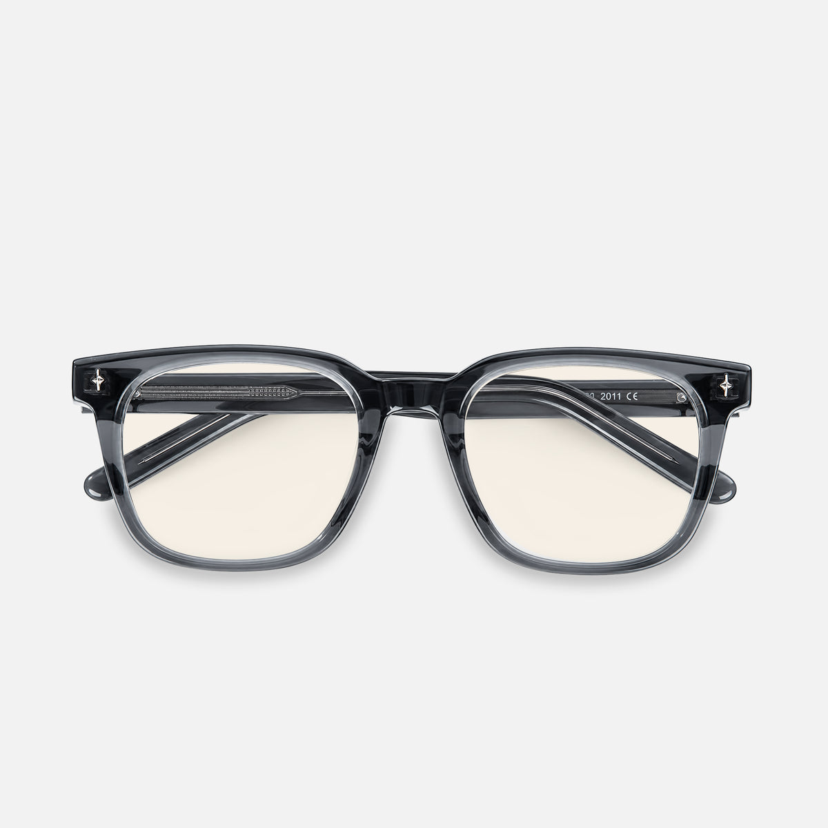 Bologna Square Acetate Blue Light Glasses