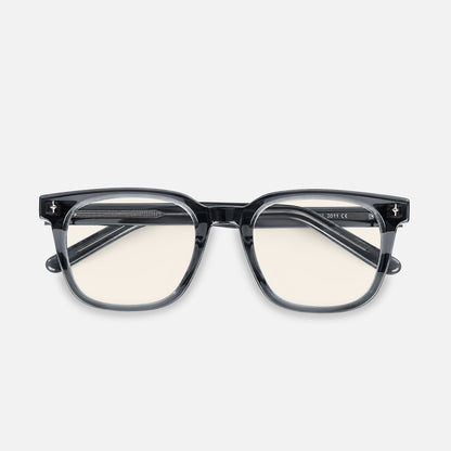 Bologna Square Acetate Blue Light Glasses