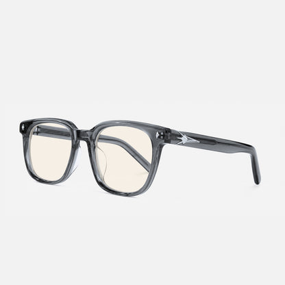 Bologna Square Acetate Blue Light Glasses