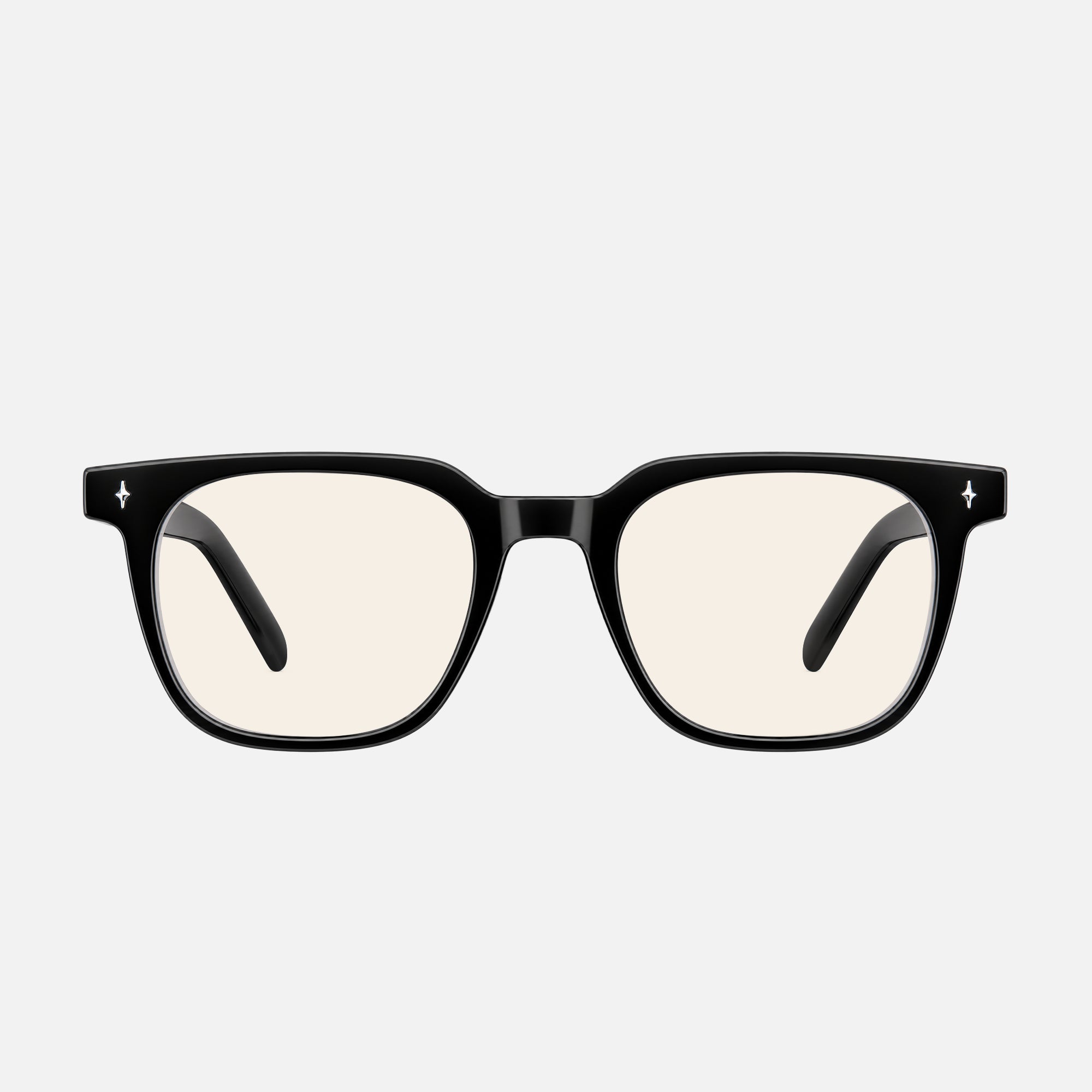 Bologna Square Acetate Blue Light Glasses