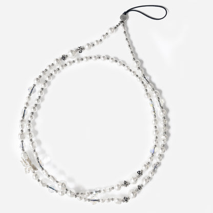 Butterfly Pearl Crossbody Phone Straps