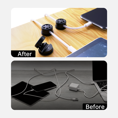 Desk Magnetic Management Cable Clips