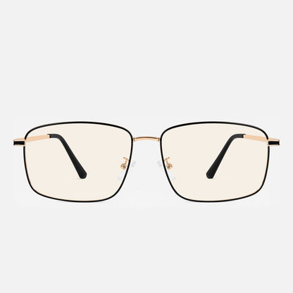 Capri Titanium Square Blue Light Glasses