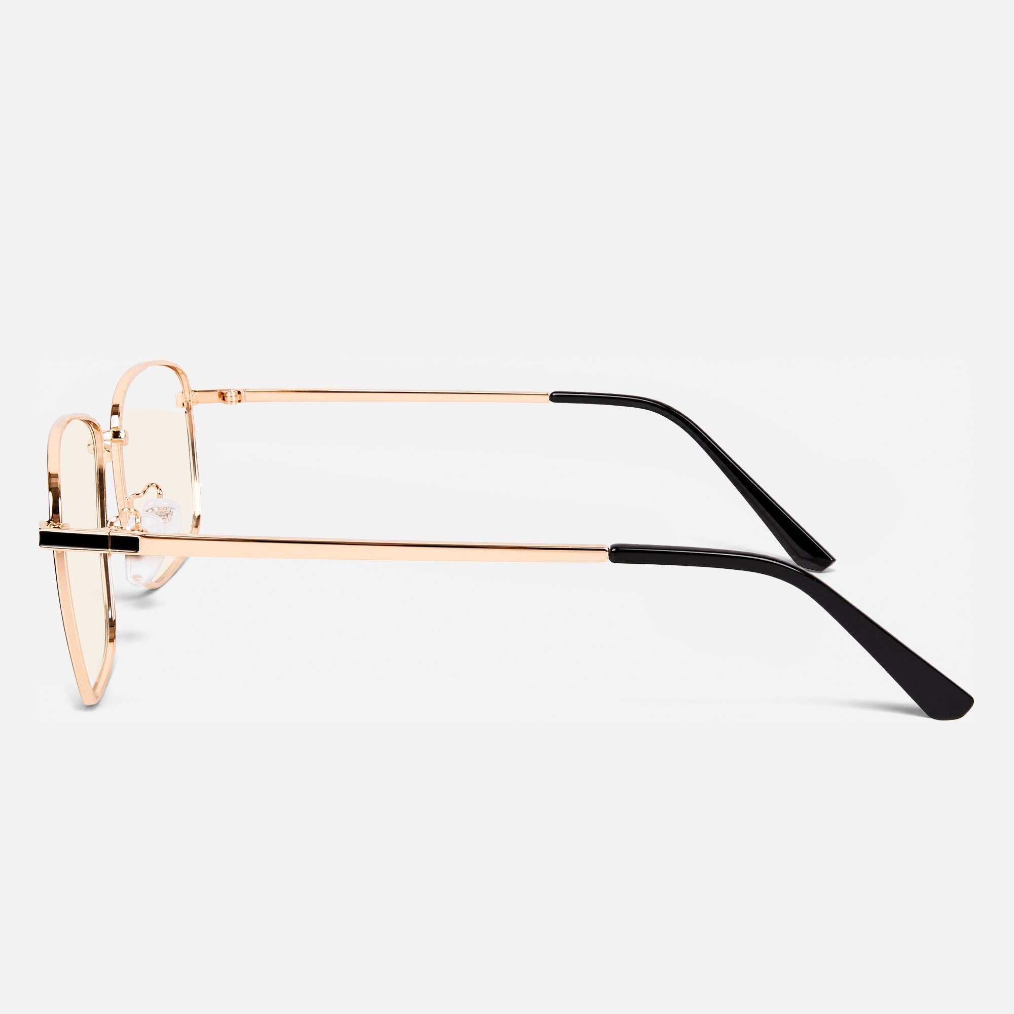 Capri Titanium Square Blue Light Glasses