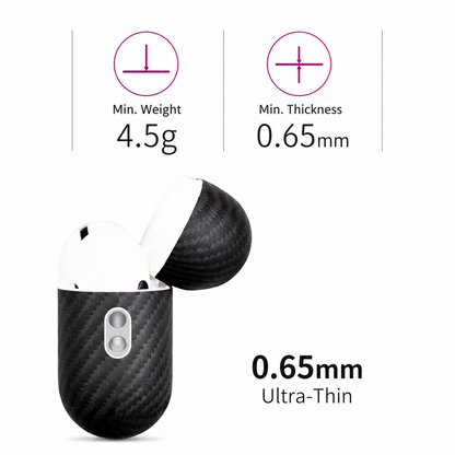 Carbon Fibre Case for AirPods 4 / Pro 2