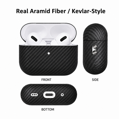 Carbon Fibre Case for AirPods 4 / Pro 2
